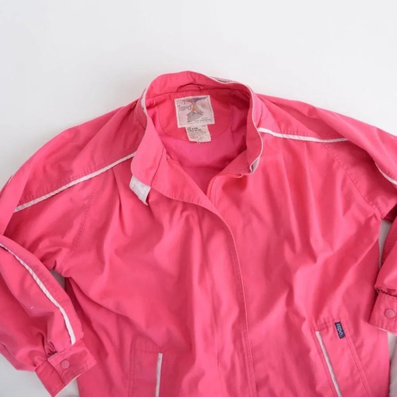 Vintage ISPO Pink Lightweight Jacket Size Medium - Picture 10 of 12